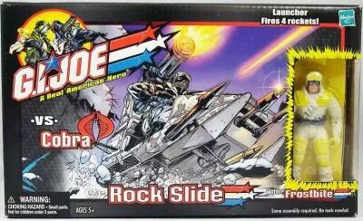 G.I.JOE - 2002 - Rock Slide with Frostbite