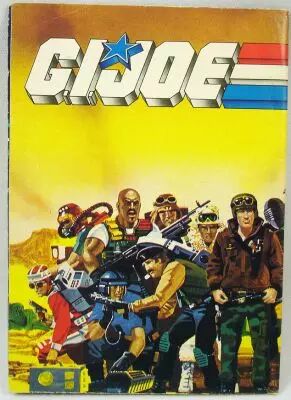 G.I.Joe - Catalogue d�pliant Hasbro France 1988