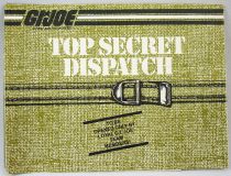 G.I.Joe - Catalogue dépliant Hasbro USA 1985 \ Top Secret Dispatch\ 