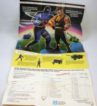 G.I.Joe - Catalogue dépliant Hasbro USA 1987 \ Operation A.C.T.I.O.N.\ 