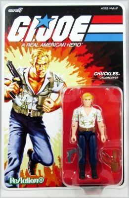 G.I.Joe - Figurine ReAction+ Super7 - Chuckles (Sunbow Cartoon)