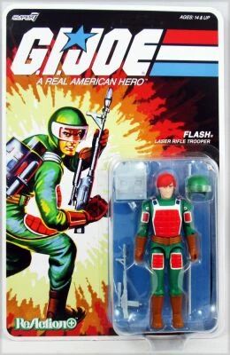 G.I.Joe - Figurine ReAction+ Super7 - Flash (Marvel Comic)
