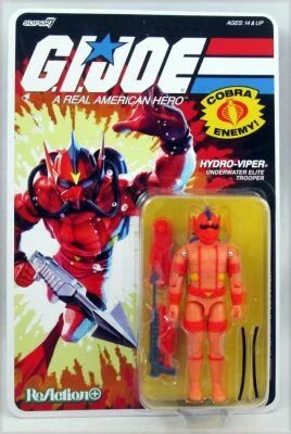 G.I.Joe - Figurine ReAction+ Super7 - Hydro-Viper (Sunbow cartoon)
