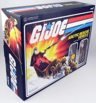 G.I.Joe - Figurine ReAction Super7 - Arctic Rescue Vehicle with Snake Eyes & Blind Woodsman