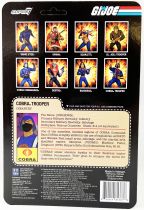 G.I.Joe - Figurine ReAction Super7 - Cobra Trooper (Brown) Y-Back 