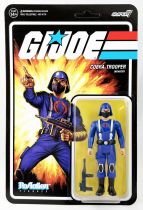 G.I.Joe - Figurine ReAction Super7 - Cobra Trooper (Tan) H-Back 