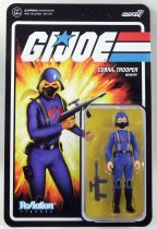 G.I.Joe - Figurine ReAction Super7 - Female Cobra Trooper \ long blonde hair & white skin version\ 