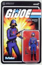 G.I.Joe - Figurine ReAction Super7 - Female Cobra Trooper \ short black hair & white skin version\ 