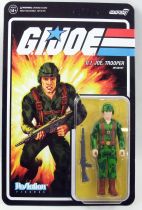 G.I.Joe - Figurine ReAction Super7 - G.I.Joe Camo Trooper \ white skin version\ 