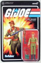 G.I.Joe - Figurine ReAction Super7 - G.I.Joe Soldier Combat Engineer \ short hair tan skin version\ 