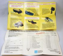 G.I.Joe - Hasbro USA 1987 catalog insert \ Operation A.C.T.I.O.N.\ 