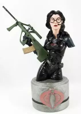 G.I.Joe - Palisades - Buste r�sine 17cm Baroness : Cobra Intelligence Officer