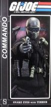 G.I.JOE - Sideshow Collectibles 12\'\' figure - Snake Eyes with Timber