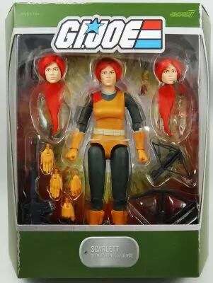 G.I.JOE - Super7 - Figurine 17cm Ultimates - Scarlett