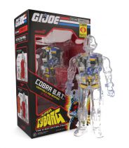 G.I.JOE - Super7 - Figurine 28cm Super Cyborg - Cobra B.A.T. Battle Android Trooper (Clear)