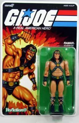 G.I.Joe - Super7 ReAction+ Figure - Ramar \ cartoon\ 