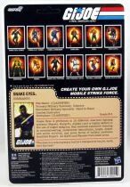 G.I.Joe - Super7 ReAction+ Figure - Snake Eyes (Sunbow cartoon)