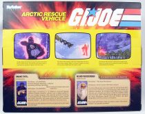 G.I.Joe - Super7 ReAction Figure - Arctic Rescue Vehicle with Snake Eyes & Blind Woodsman