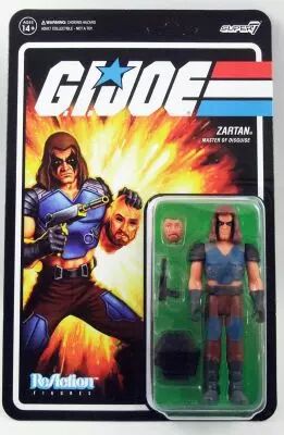 G.I.Joe - Super7 ReAction Figure - Zartan