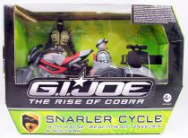 G.I.JOE 2009 - Snarler Cycle with Beachhead & Rollbar
