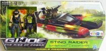 G.I.JOE 2009 - Sting Raider with Copperhead & Swamp-Viper