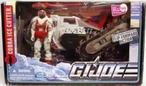 G.I.JOE 2010 - Cobra Ice Cutter with Snow Serpent Officer (loose with box)