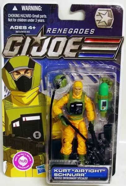 G I JOE 2011 30 Years Series Kurt Airtight Schnurr Renegades 