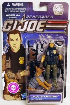 希少　GI Joe Police K-9 Unit 30周年記念 G.I. JOE POLICE K-9 UNIT Action Figure Celebrating 30 Years