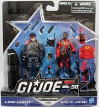 G.I.JOE 50th - 2014 - Night Marksmen  Low-Light & Night-Viper