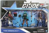 G.I.JOE 50th - 2014 - The Viper\'s Pit  Cobra Viper Officer, Beachhead, Cobra Trooper