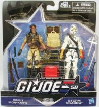 G.I.JOE 50th - 2015 - Classic Clash  Spirit Iron-Knife & Storm Shadow