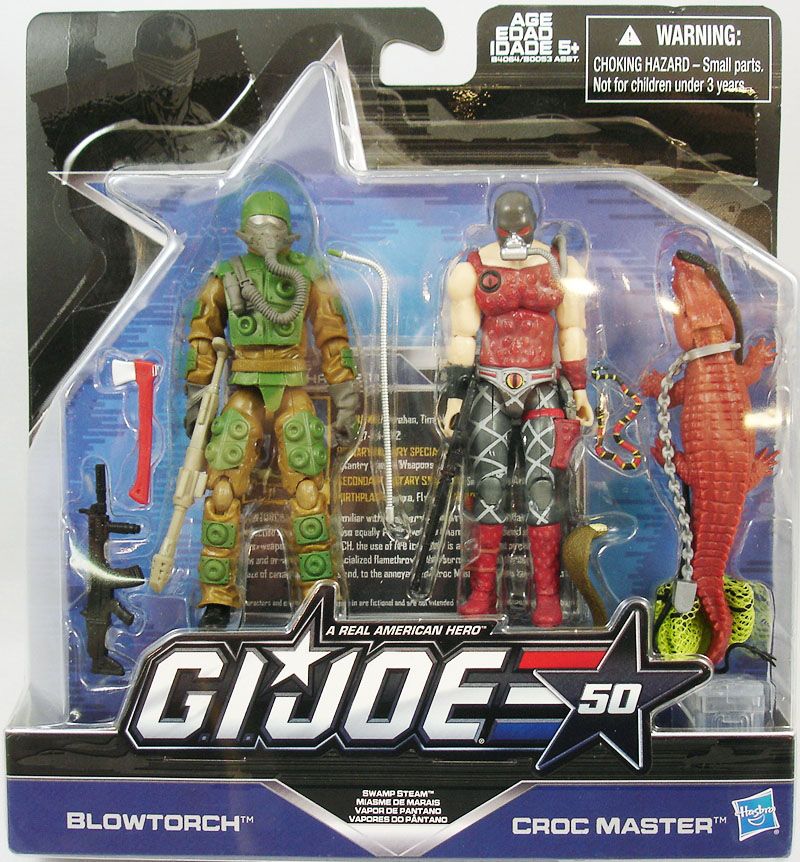 G.I.JOE - Steam : Blowtorch & Croc Master