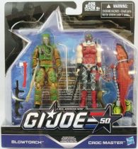 G.I.JOE 50th - 2015 - Swamp Steam  Blowtorch & Croc Master