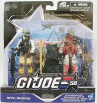 G.I.JOE 50th - 2015 - Troop Build-up  Steel Brigade & Iron Grenadier