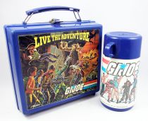 G.I.Joe A Real American Hero - Aladdin Industries Inc. - Lunch Box & Thermos \ Live the Adventure\ 