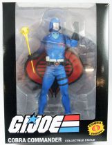 G.I.Joe A Real American Hero - Sunbow TV Series Cobra Commander 9\  PVC Statue