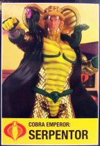 G.I.Joe A Real American Hero - Sunbow TV Series Serpentor 9\  PVC Statue