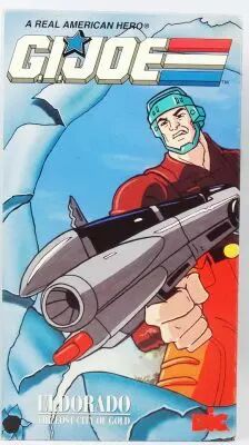 G.I.Joe A Real American Hero - VHS Videotape DIC \ Eldorado The Lost City of Gold\ 