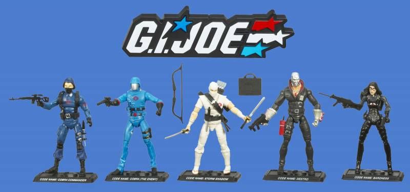 2007 GI JOE 25TH ANNIVERSARY COBRA COMMANDER LOOSE Incomplete D