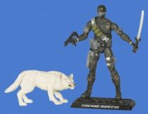 G.I.JOE ARAH 25th Anniversary - 2007 - Snake Eyes (with Timber)