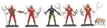 G.I.JOE ARAH 25th Anniversary - 2008 - Battle Pack - Snake Eyes vs. Red Ninja Troopers