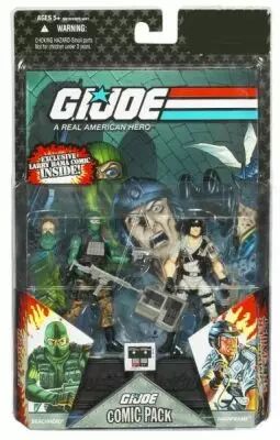 G.I.JOE ARAH 25th Anniversary - 2008 - Comic Pack - Beachhead & Dataframe : \\\'\\\'The dark beaneath the silence\\\'\\\'