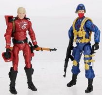 G.I.JOE ARAH 25th Anniversary - 2008 - Comic Pack - Crimson Guard & Scarred Cobra Officer : \'\'One day in Springfield\'\'