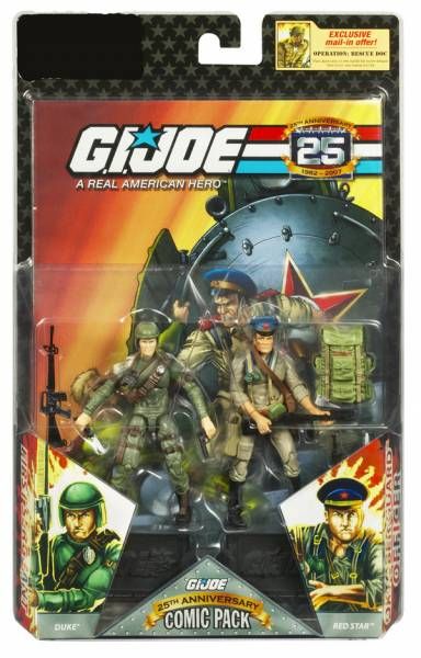 gi joe 25th anniversary comic pack