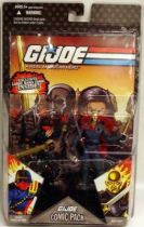 G.I.JOE ARAH 25th Anniversary - 2008 - Comic Pack - Iron Grenadier & Destro : \\\'\\\'Move and Countermove\\\'\\\'