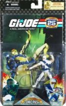 G.I.JOE ARAH 25th Anniversary - 2008 - Comic Pack - Snake Eyes & Storm Shadow : \\\'\\\'Silent Interlude\\\'\\\'