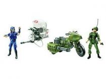 G.I.JOE ARAH 25th Anniversary - 2008 - RAM Cycle & Breaker vs. Cobra Flight Pod & Tele-Viper