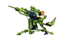 G.I.JOE ARAH 25th Anniversary - 2009 - Cobra C.L.A.W. & Strato-Viper vs. F.L.A.K. Cannon & Outback