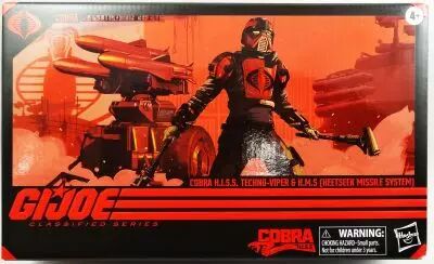 G.I.JOE Classified Series - #111 Cobra H.I.S.S. Techno-Viper & H.M.S. (Heatseek Missile System)