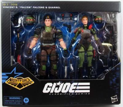 G.I.JOE Classified Series - #138 Night Force Falcon & Quarrel